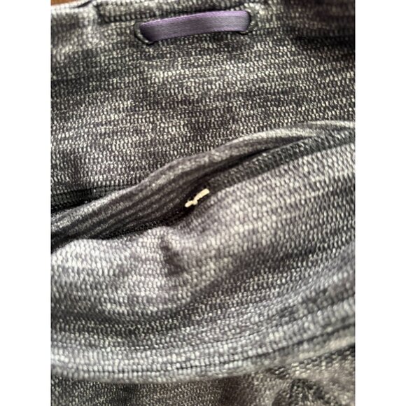 Lululemon Rulu Speed Tight Leggings Black Heathered Gray Size 4 EUC - Picture 12 of 15